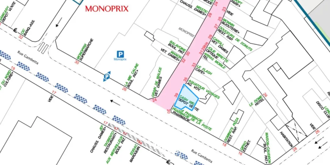 Locaux commerciaux - Vente - ARRAS - 62000 - 0-207.79 - 7637644