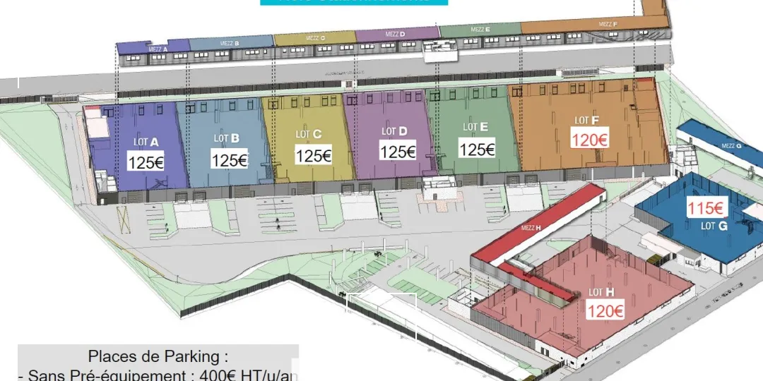 Locaux d'activité & Entrepôts - Location - VENISSIEUX - 69200 - 1219-12532 - 7662064