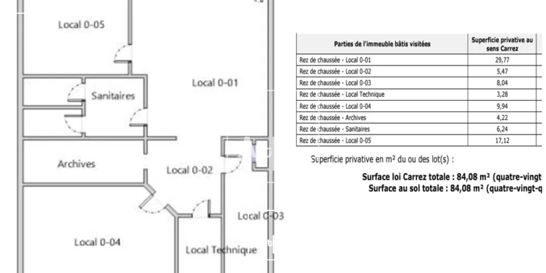 Locaux commerciaux - Location - GRENOBLE - 38000 - 84-84 - 7668088