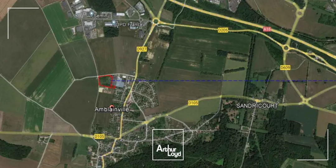 Locaux d'activité & Entrepôts - Location - AMBLAINVILLE - 60110 - 390-9750 - 7676382