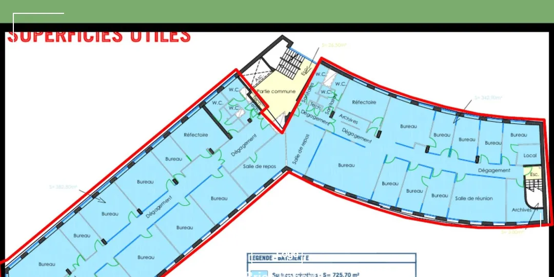 Bureaux - Location - LYON - 69009 - 164-1955.4 - 7677070