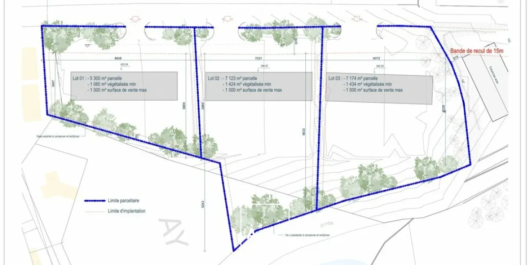 Terrains - Vente - UZERCHE - 19140 - 5300-5300 - 7678414