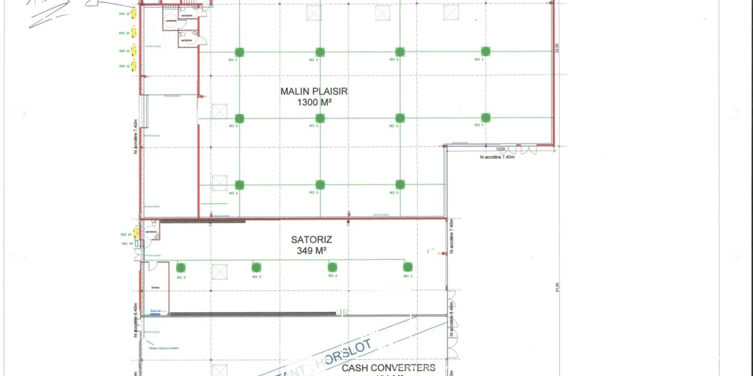 Locaux commerciaux - Location - VAULX EN VELIN - 69120 - 1300-1300 - 7687096