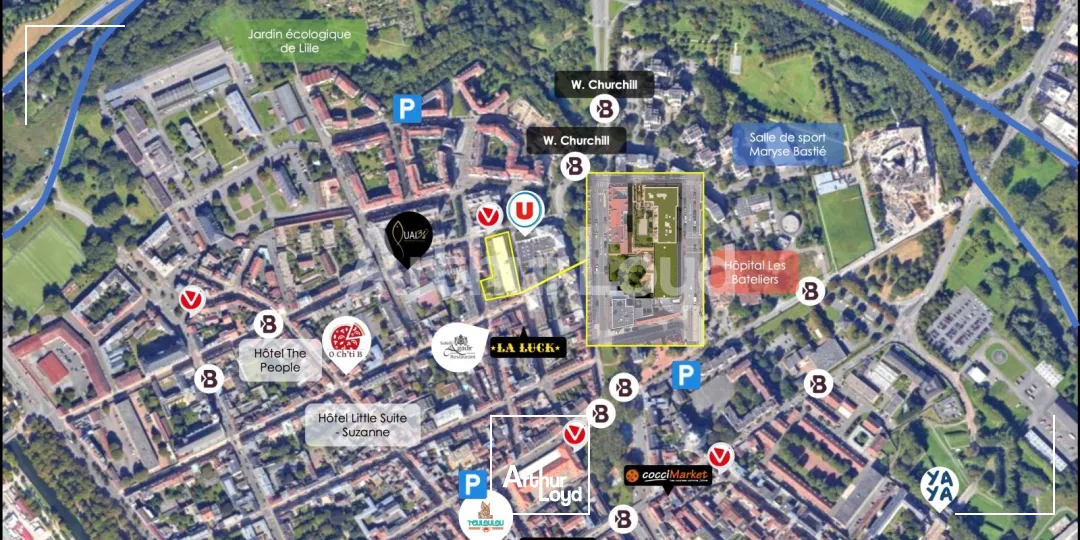 Bureaux - Vente - LILLE - 59000 - 433.76-433.76 - 7719722