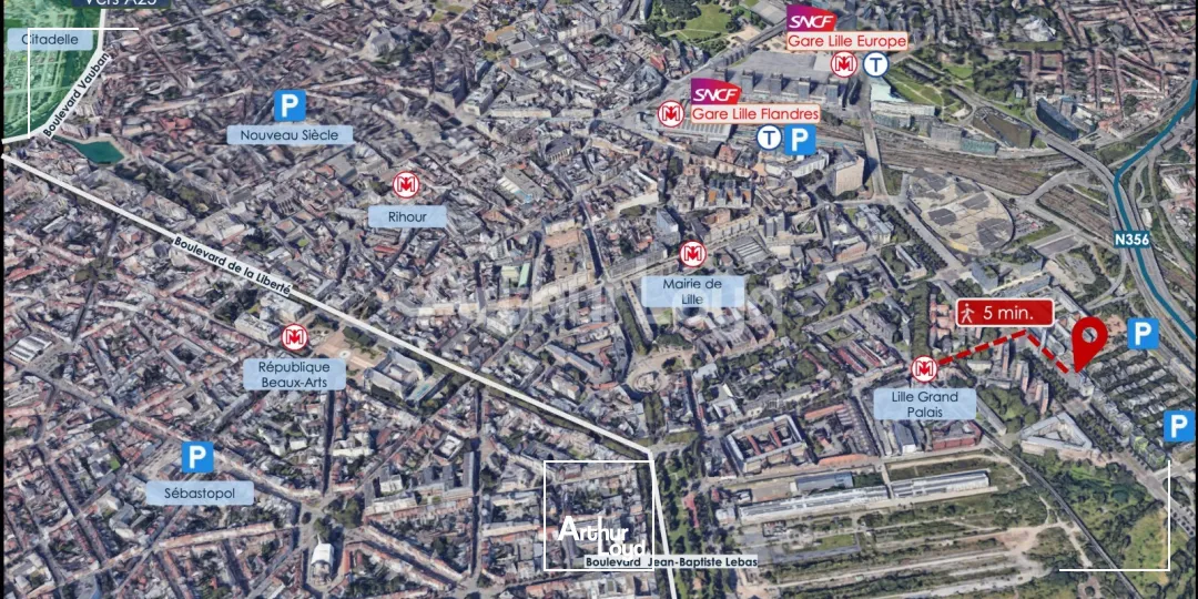 Bureaux - Location - LILLE - 59000 - 369-369 - 7720331