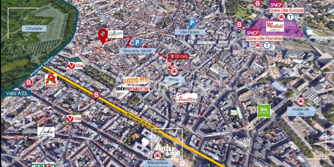 Bureaux - Location - LILLE - 59000 - 1167-1167 - 7720387