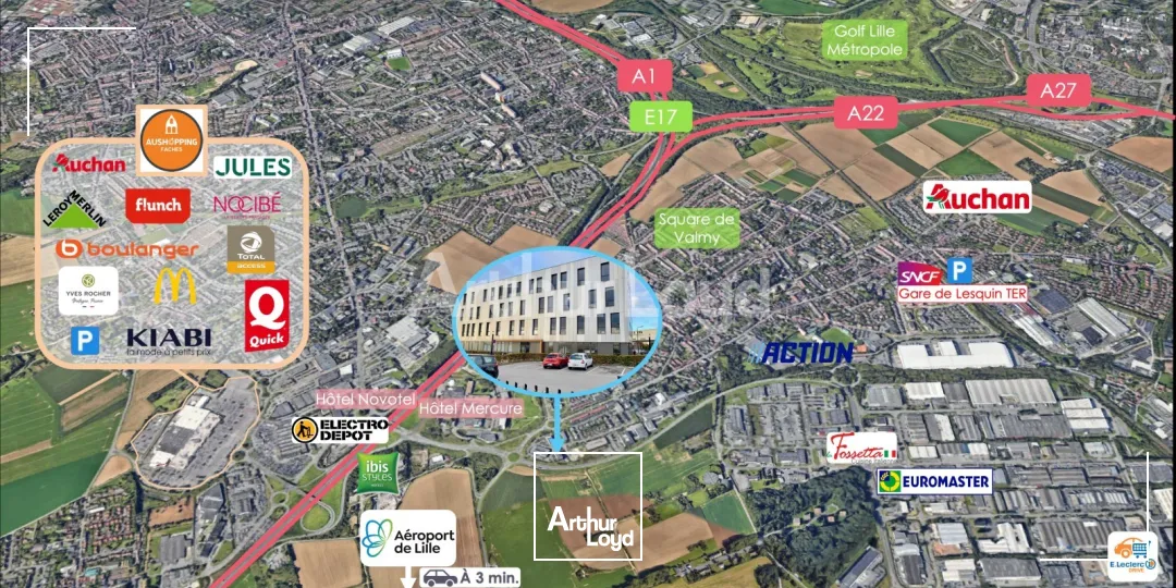 Bureaux - Location - LESQUIN - 59810 - 290-290 - 7721408