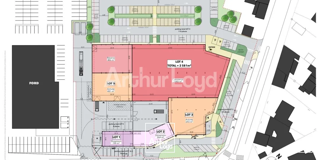 Locaux commerciaux - Location - LAMBRES LEZ DOUAI - 59552 - 200-681 - 7721491