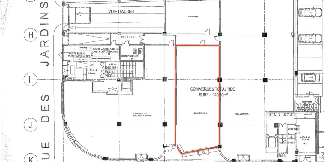 Locaux commerciaux - Location - LILLE - 59000 - 600-600 - 7722216