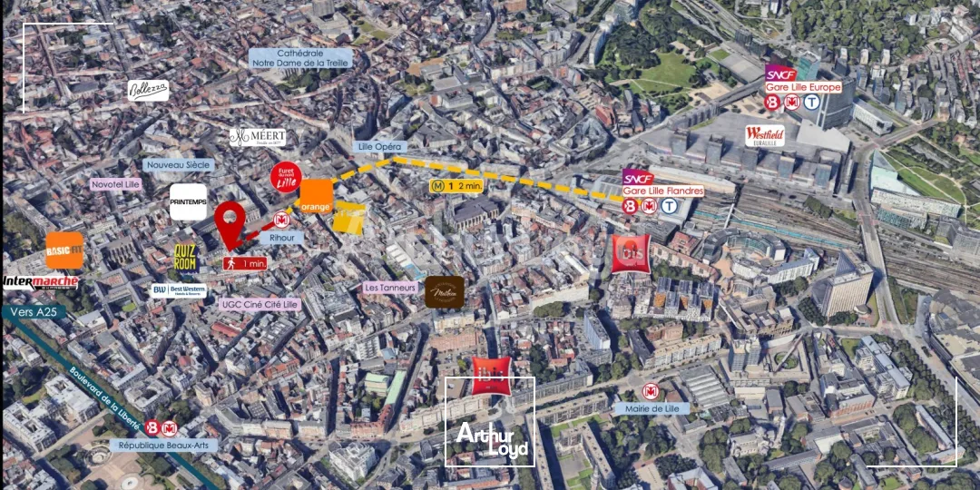 Bureaux - Location - LILLE - 59000 - 2983.5-2983.5 - 7724177