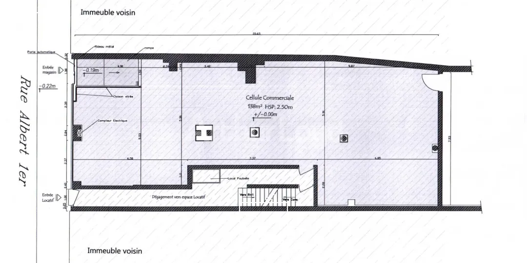 Locaux commerciaux - Location - BETHUNE - 62400 - 138-138 - 7727038