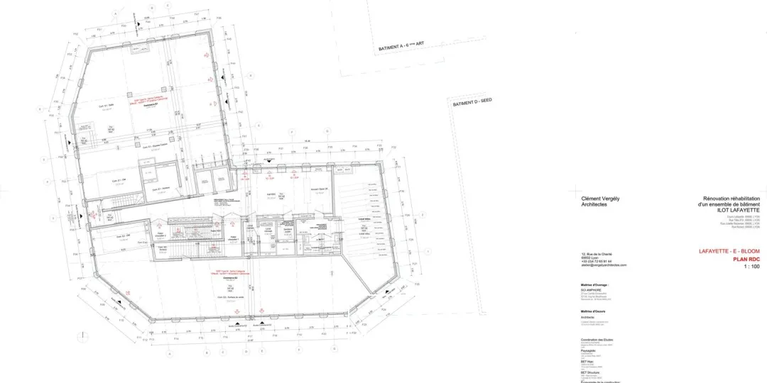 Locaux commerciaux - Location - LYON - 69006 - 195.88-429 - 7727174