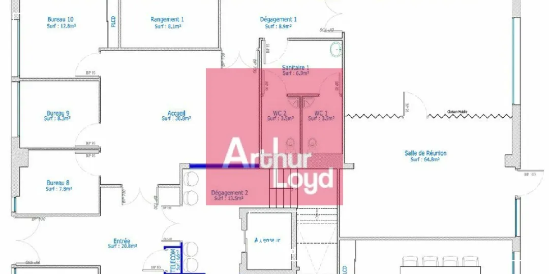 Bureaux - Vente - RIOM - 63200 - 155-155 - 7728225