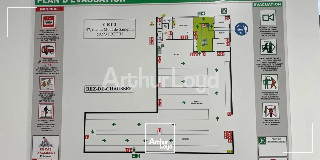 Bureaux - Location - FRETIN - 59273 - 83-166 - 7733683