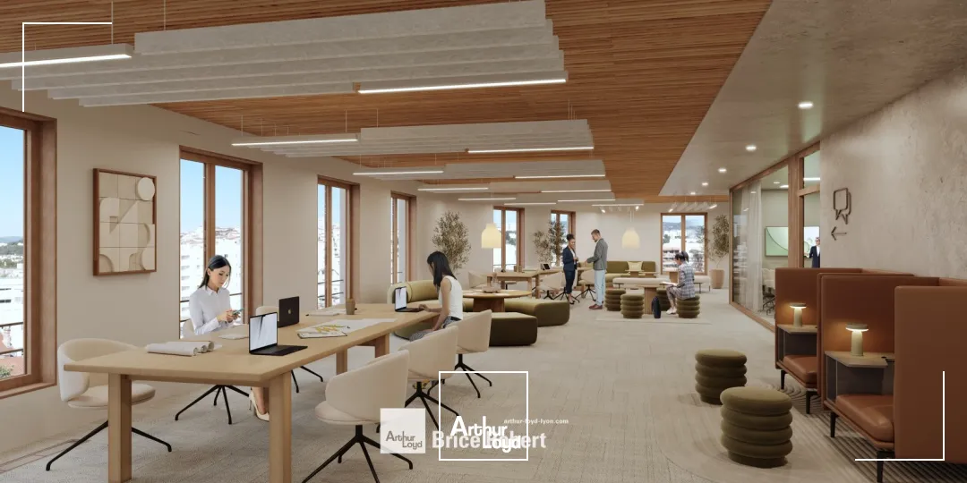 Bureaux - Location - LYON - 69006 - 370.4-370.4 - 7741467