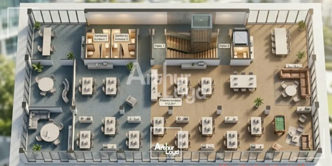 Bureaux - Location - ANNEMASSE - 74100 - 465-3000 - 7742828