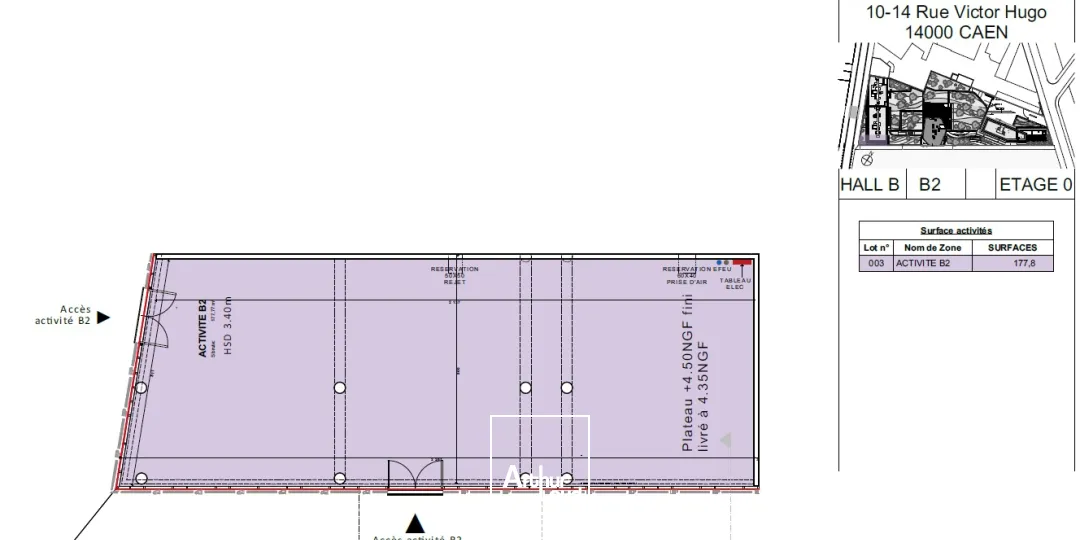 Locaux commerciaux - Location - CAEN - 14000 - 176.24-176.24 - 7757938