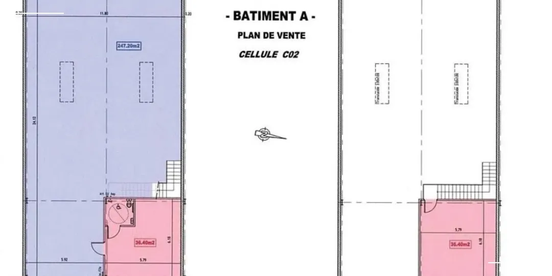 Locaux d'activité & Entrepôts - Location - MERIGNAC - 33700 - 303.9-2823.8 - 7769759