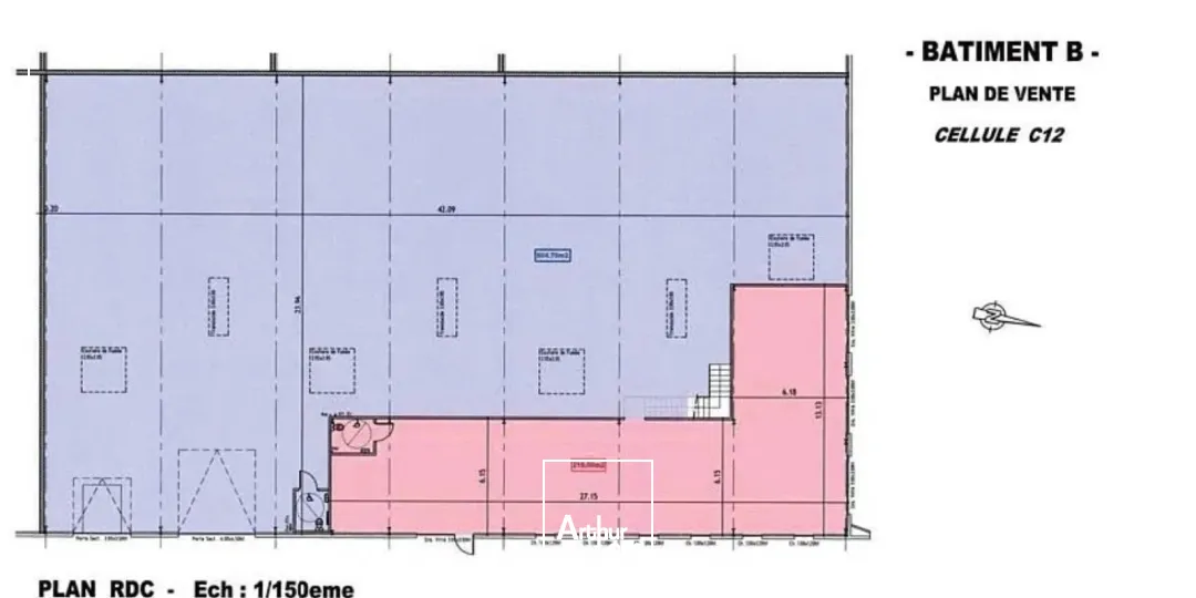 Locaux d'activité & Entrepôts - Location - MERIGNAC - 33700 - 303.9-2823.8 - 7769758