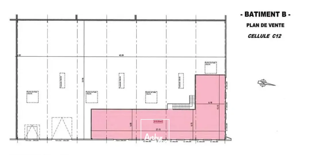 Locaux d'activité & Entrepôts - Location - MERIGNAC - 33700 - 303.9-2823.8 - 7769757
