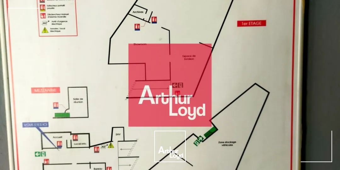 Locaux commerciaux - Location - GRENOBLE - 38000 - 1950-1950 - 7772357