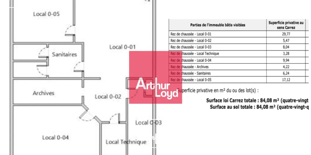 Locaux commerciaux - Location - GRENOBLE - 38000 - 84-84 - 7773170