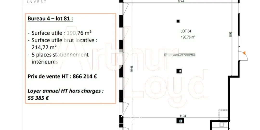 Bureaux - Location - ANNECY - 74940 - 214.72-214.72 - 7779833