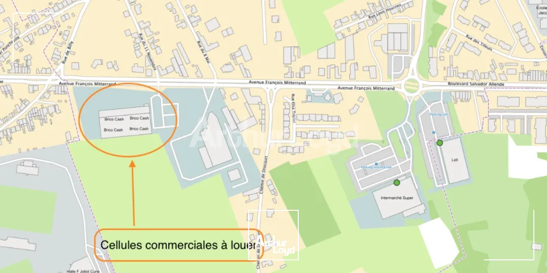 Locaux commerciaux - Location - MONTIGNY EN GOHELLE - 62640 - 500-1600 - 7779871