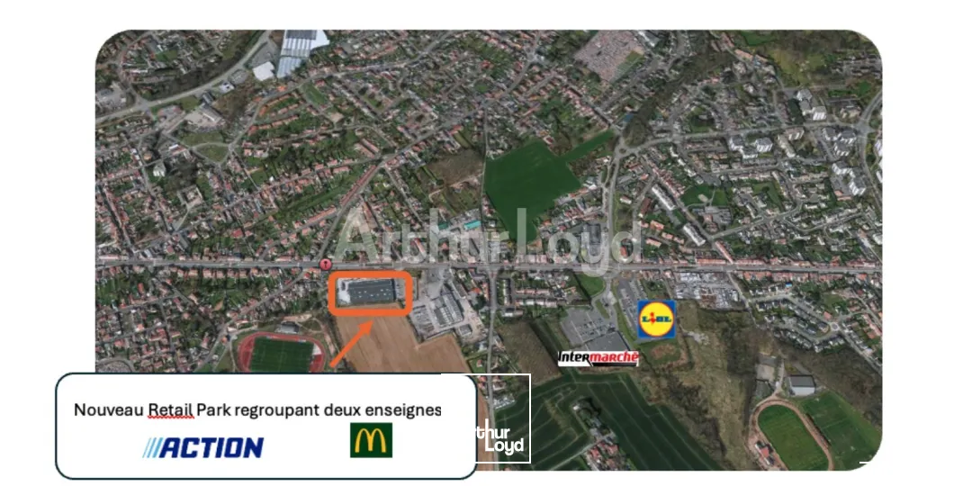 Locaux commerciaux - Location - MONTIGNY EN GOHELLE - 62640 - 500-1600 - 7779872