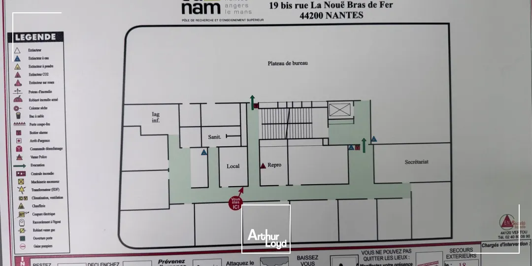 Bureaux - Location - NANTES - 44200 - 359-359 - 7786297