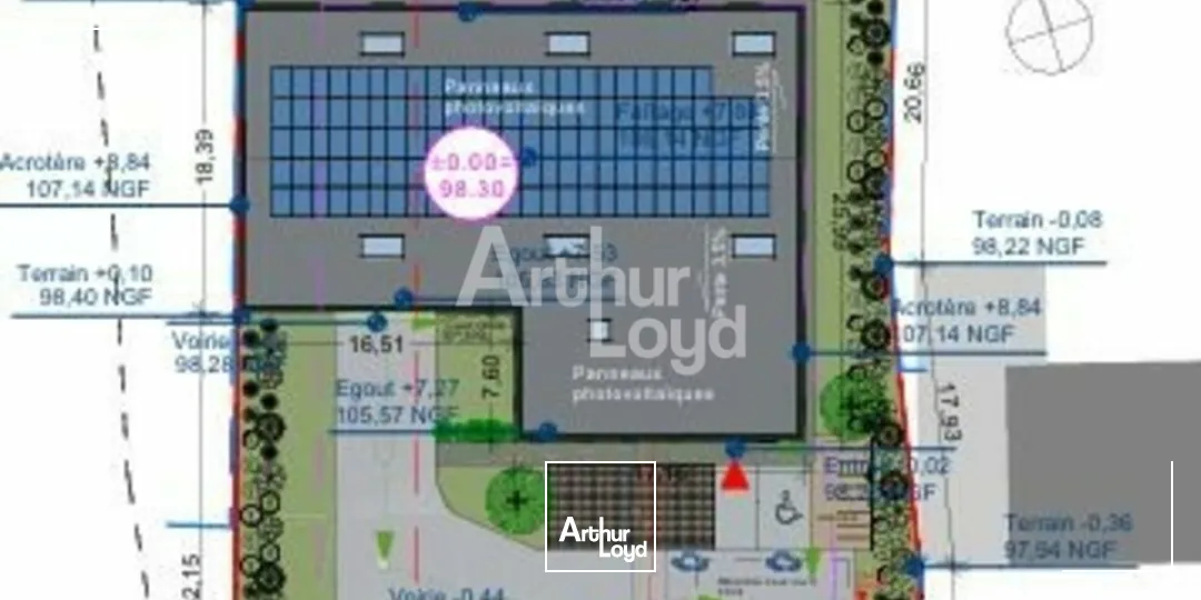 Locaux d'activité & Entrepôts - Location - LA MEZIERE - 35520 - 820-820 - 7796059