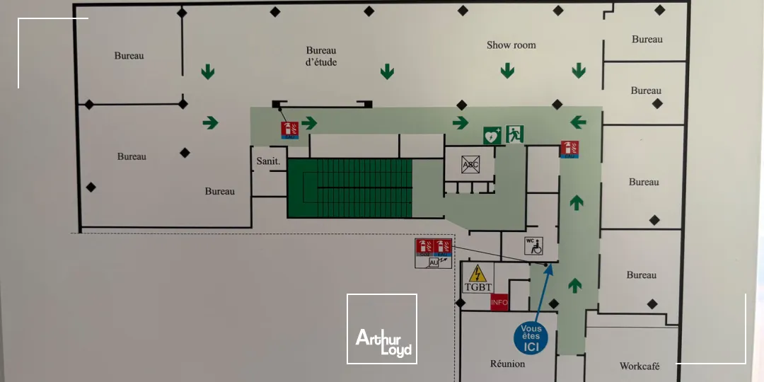 Bureaux - Location - NANTES - 44200 - 445-445 - 7797195