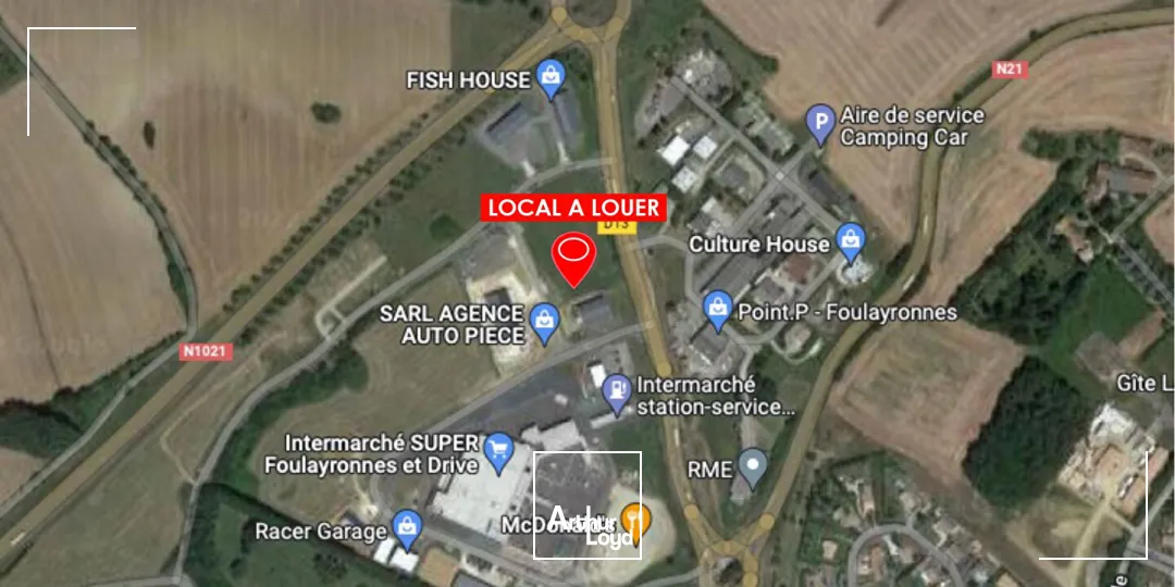 Locaux commerciaux - Location - FOULAYRONNES - 47510 - 250-250 - 7798617