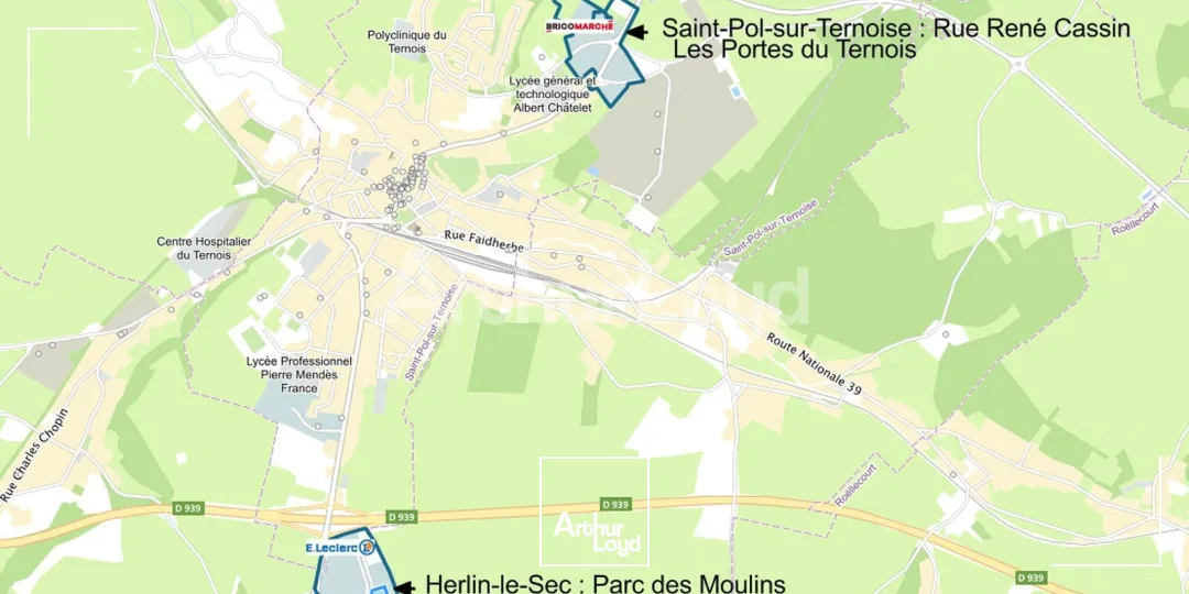 Locaux commerciaux - Location - HERLIN LE SEC - 62130 - 212-427 - 7805504