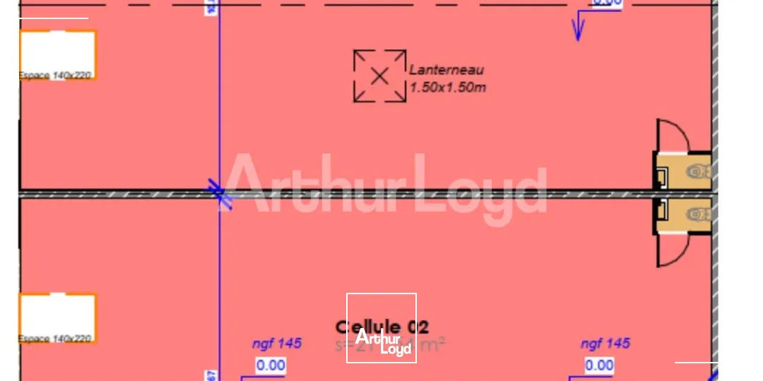 Locaux commerciaux - Location - HERLIN LE SEC - 62130 - 212-427 - 7805506