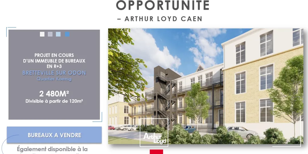 Bureaux - Location - BRETTEVILLE SUR ODON - 14760 - 120-120 - 7807382
