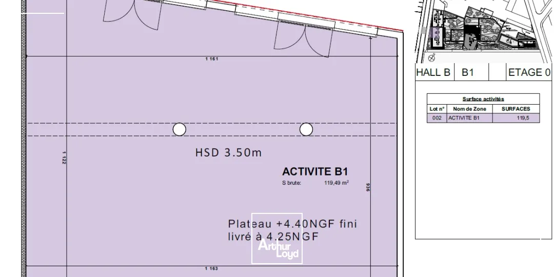 Locaux commerciaux - Location - CAEN - 14000 - 120.92-120.92 - 7807495