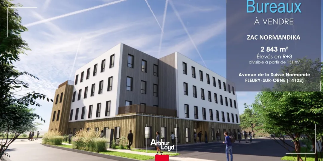 Bureaux - Vente - FLEURY SUR ORNE - 14123 - 151-151 - 7807528