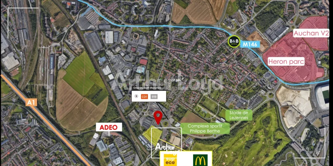 Bureaux - Vente - RONCHIN - 59790 - 1619.6-1619.6 - 7814005