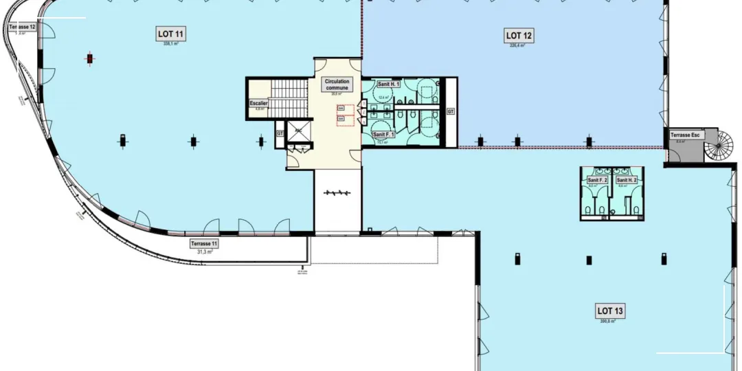 Bureaux - Location - DARDILLY - 69570 - 363.89-363.89 - 7827925