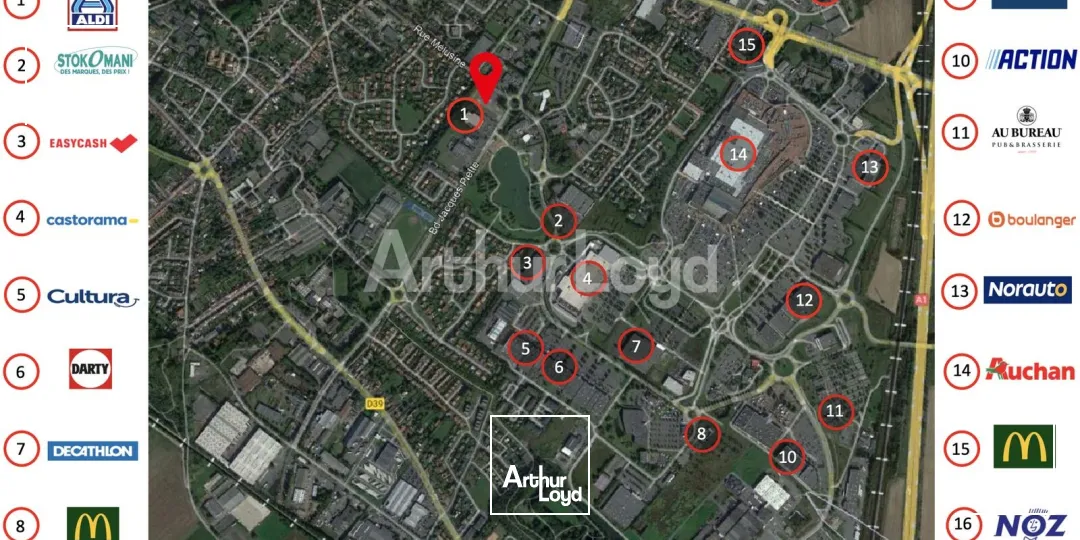 Locaux commerciaux - Location - HENIN BEAUMONT - 62110 - 152-152 - 7830061