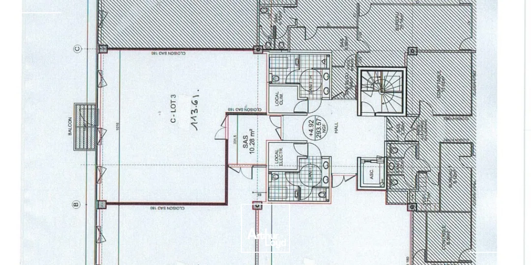 Bureaux - Location - CHAMPAGNE AU MONT D'OR - 69410 - 113-113 - 7834426