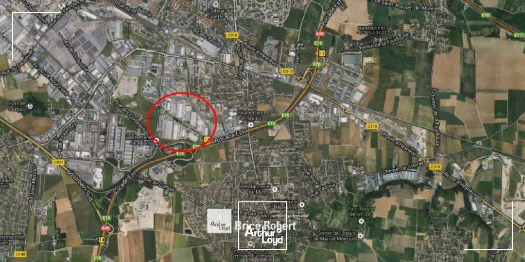 Locaux d'activité & Entrepôts - Location - MIONS - 69780 - 438-25465 - 7834706