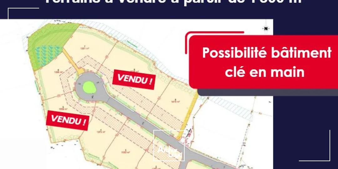 Terrains - Vente - CLOHARS FOUESNANT - 29950 - 1280-8369 - 7869952