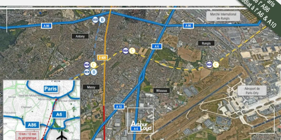 Locaux d'activité & Entrepôts - Location - CHILLY MAZARIN - 91380 - 1313-3979 - 7877930