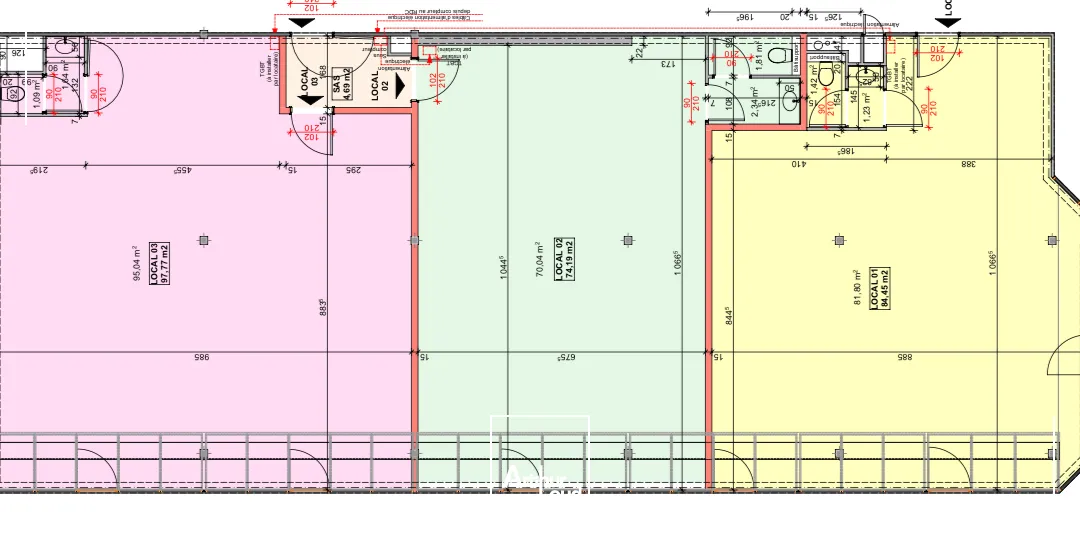 Bureaux - Location - Les Abymes - 97139 - 74-74 - 7878192