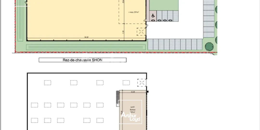 Locaux d'activité & Entrepôts - Location - LA CHAPELLE D'ARMENTIERES - 59930 - 2258-2258 - 7880276