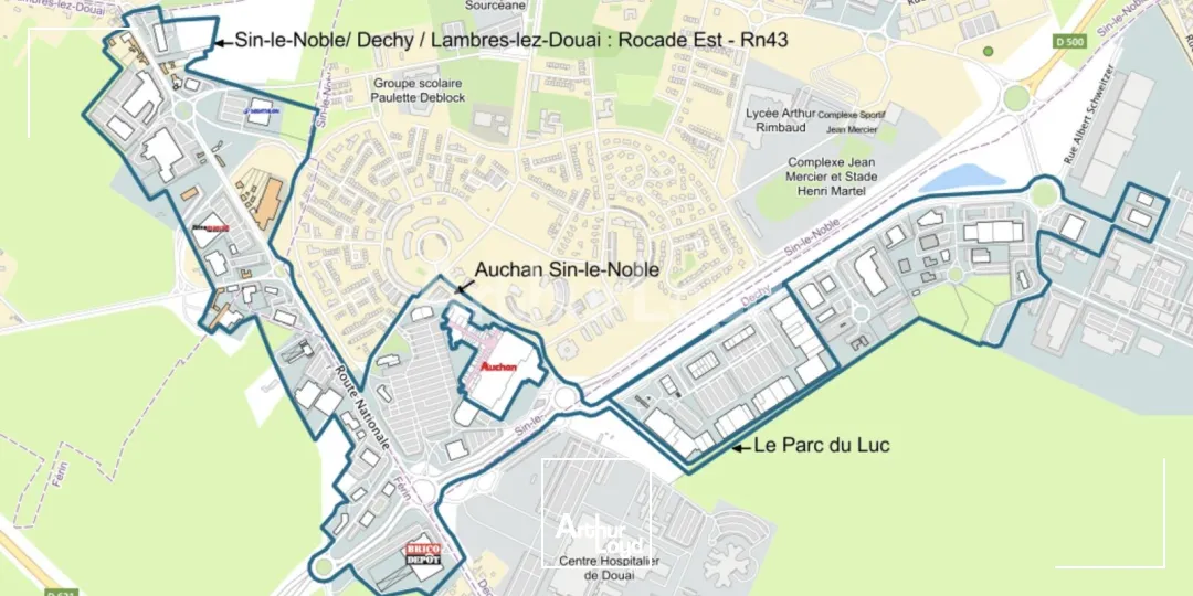 Locaux commerciaux - Vente - SIN LE NOBLE - 59450 - 46.63-46.63 - 7892399