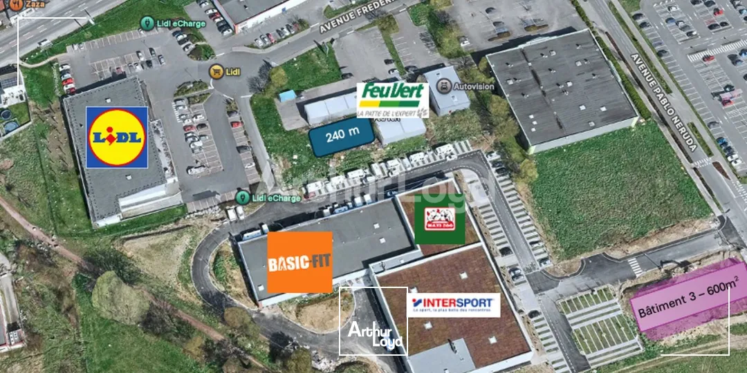 Locaux commerciaux - Location - AUCHY LES MINES - 62138 - 240-840 - 7892689