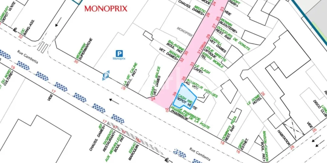 Locaux commerciaux - Vente - ARRAS - 62000 - 207.79-207.79 - 7893265